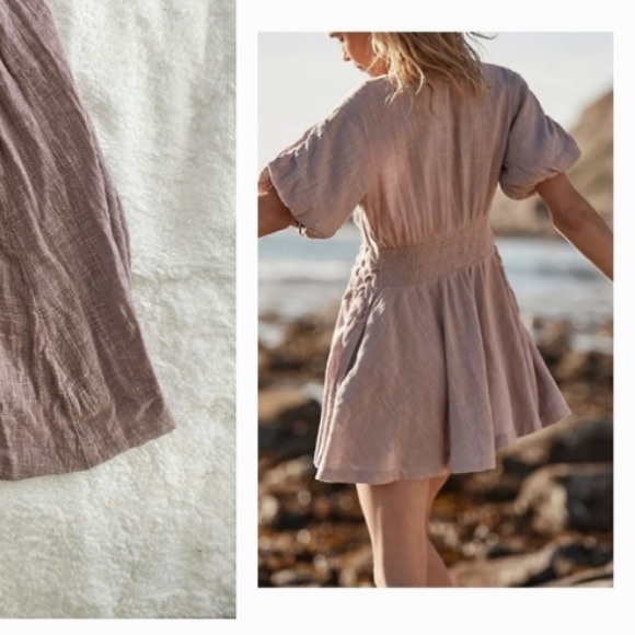 Free People One of A Kind Mini Mauve - Picture 3 of 11